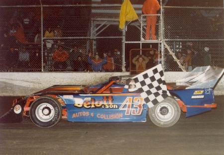 Auto City Speedway - A ANTHES 5-8-1983 FROM KIM NOVAK